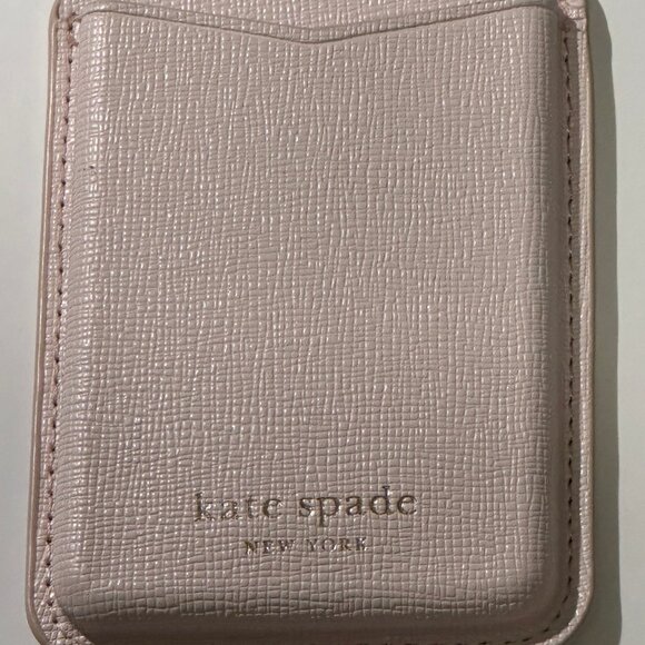 Kate Spade Pale Pink Card Holder – Magnetic Phone Attachment - Picture 4 of 7